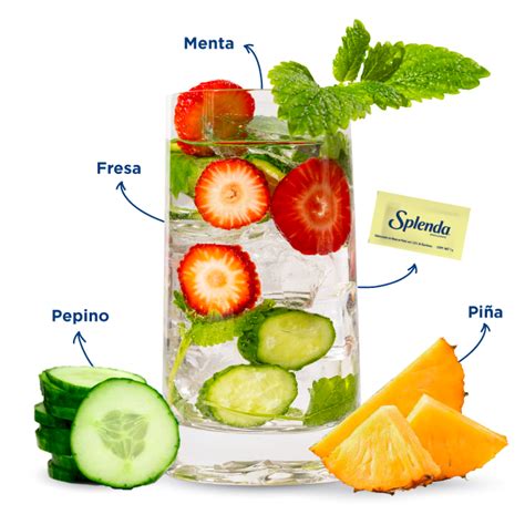 Agua de fresa y pepino
