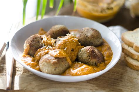 Albóndigas de lentejas veganas