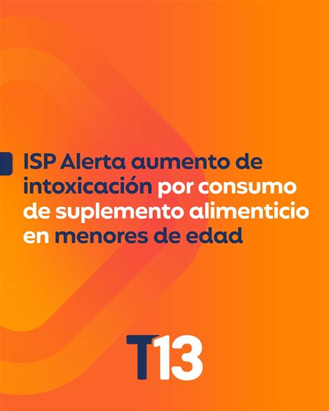 Alerta del ISP sobre suplementos alimenticios