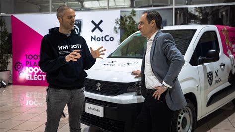 Alianza NotCo y Peugeot