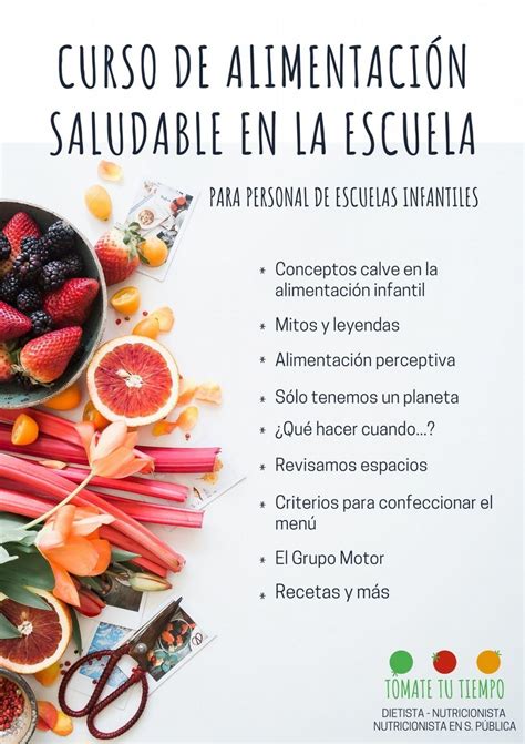 Alimentación saludable en la escuela