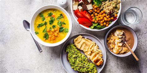 Alimentación vegetariana variada