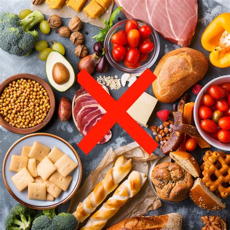 Alimentos Prohibidos en la Dieta de Salfate