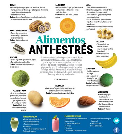 Alimentos anti estrés