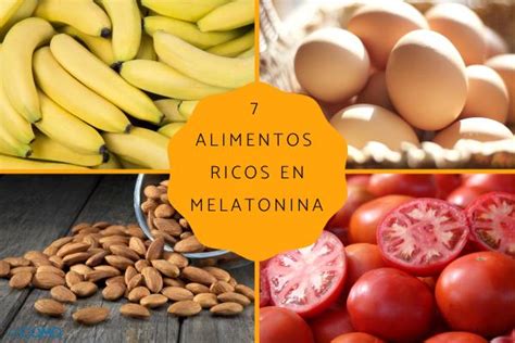 Alimentos con Melatonina