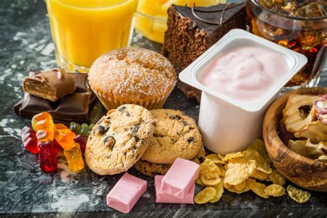 Alimentos con alto contenido de azucar
