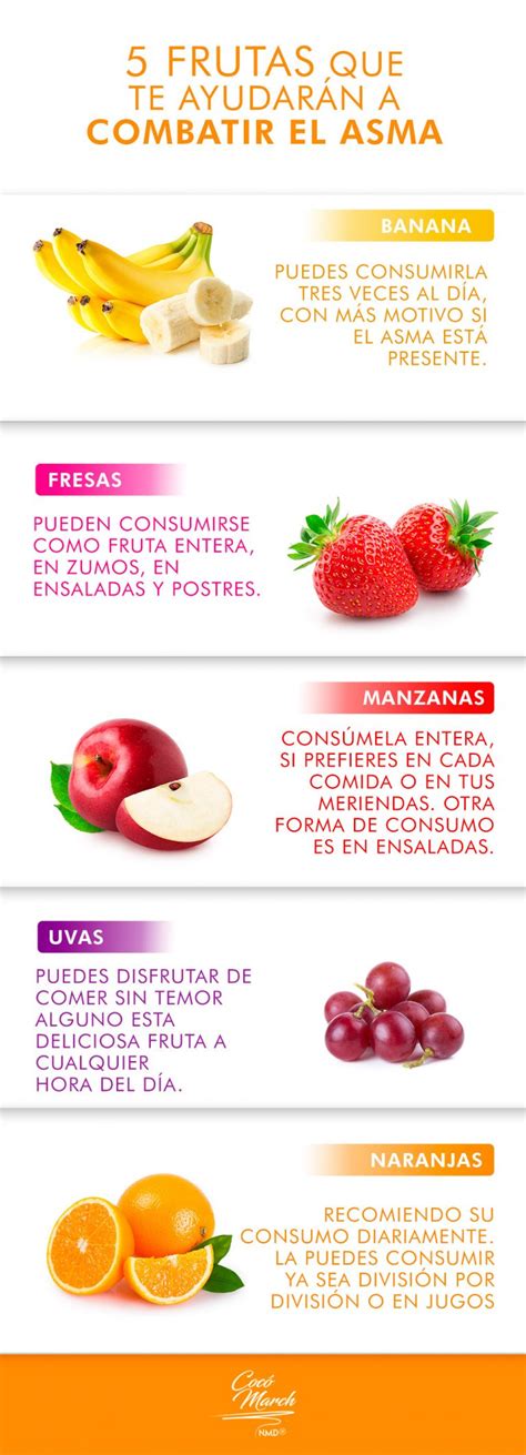 Alimentos para combatir el asma