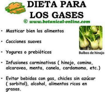 Alimentos para evitar la flatulencia