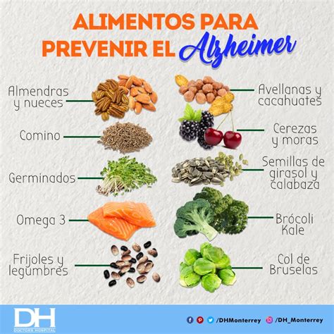 Alimentos para prevenir el Alzheimer