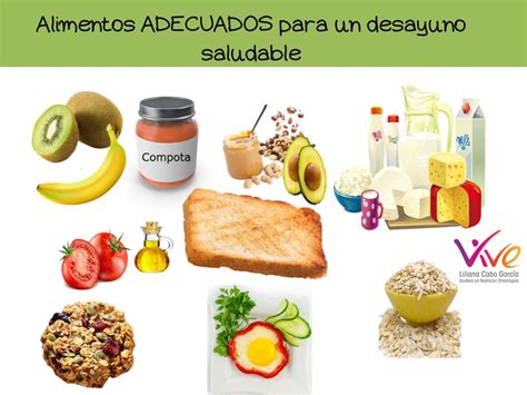 Alimentos para un desayuno saludable