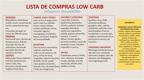 Alimentos permitidos en la dieta Low Carb