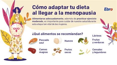 Alimentos recomendados para la menopausia