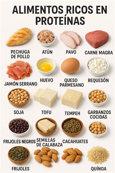 Alimentos ricos en proteína