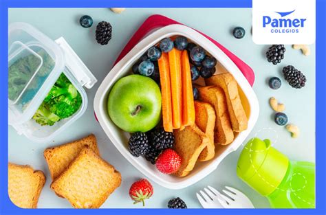 Alimentos saludables en colegios