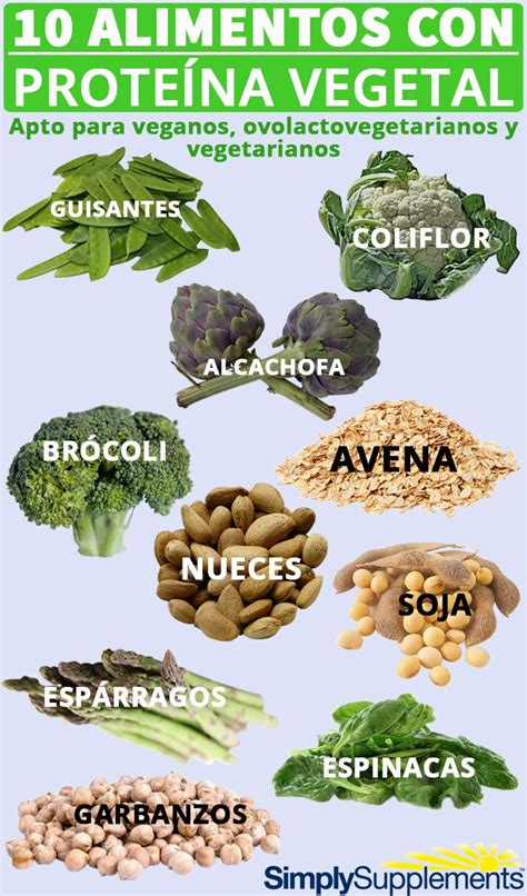Alimentos veganos ricos en proteína