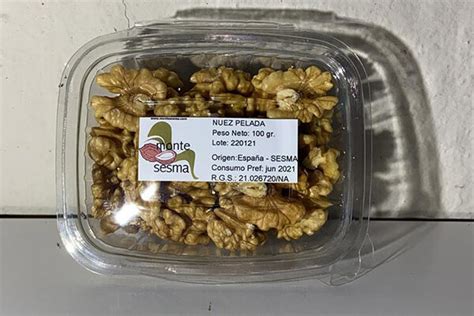 Almacenamiento de nueces