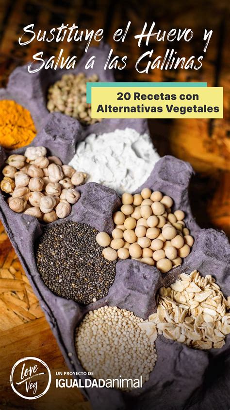 Alternativas veganas al huevo