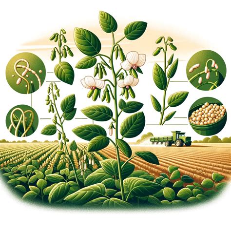 Anatomía de la planta de soja