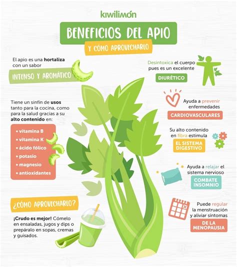 Apio y sus beneficios