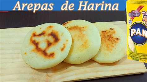 Arepas hechas con harina PAN