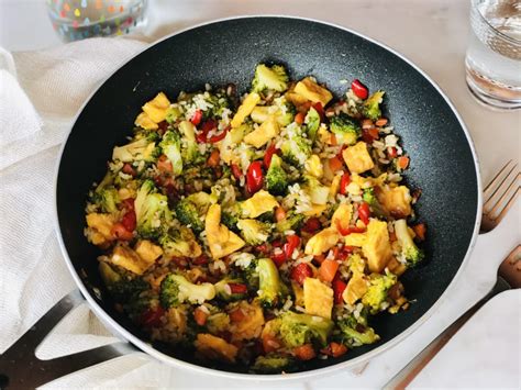 Arroz Salteado Vegetariano