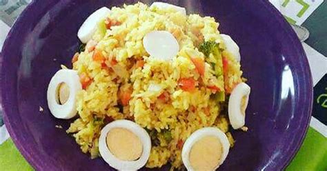 Arroz con Huevo Duro