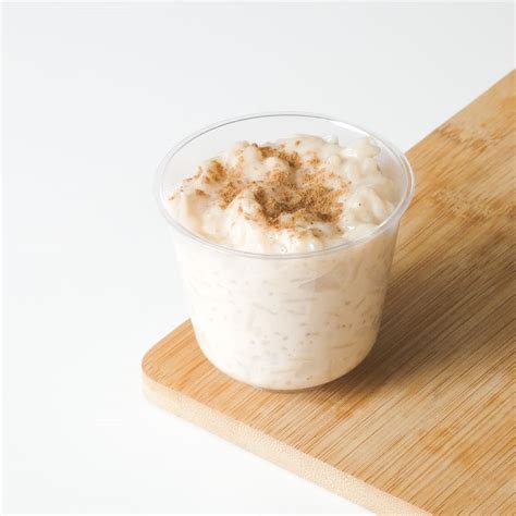 Arroz con leche en porciones