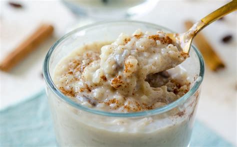 Arroz con leche vegano