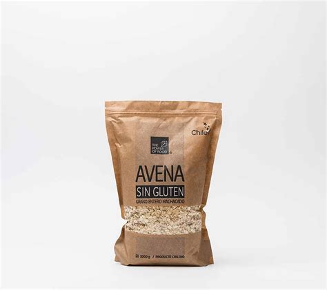 Avena certificada sin gluten
