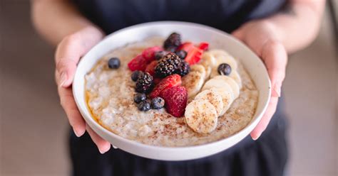 Avena con frutas
