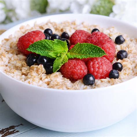 Avena con frutos rojos