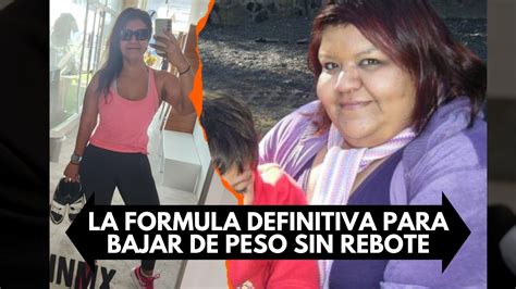Bajar de Peso Sin Rebote