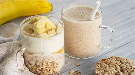 Batido de Avena y Plátano