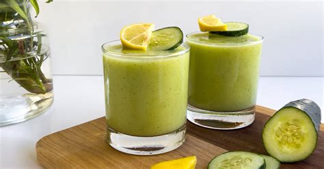 Batido de Piña y Pepino