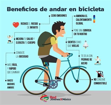 Beneficios de andar en bicicleta