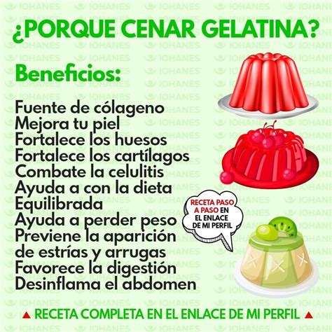 Beneficios de la gelatina