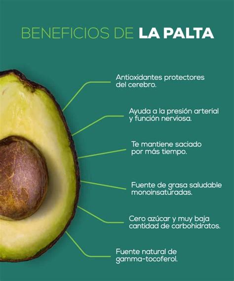 Beneficios de la palta