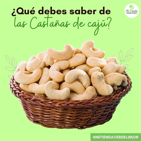 Beneficios de las Castañas de Cajú