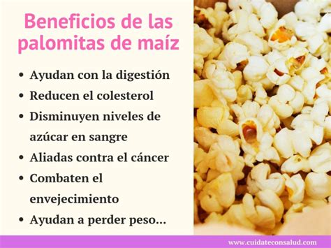 Beneficios de las Palomitas de Maíz