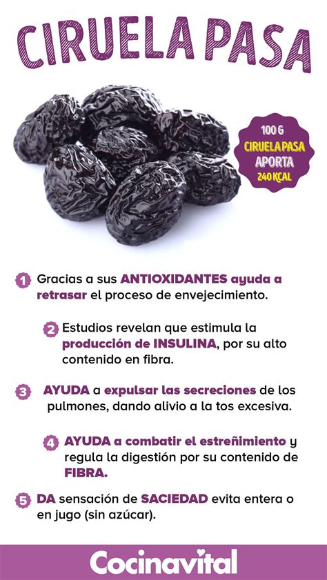 Beneficios de las ciruelas pasas