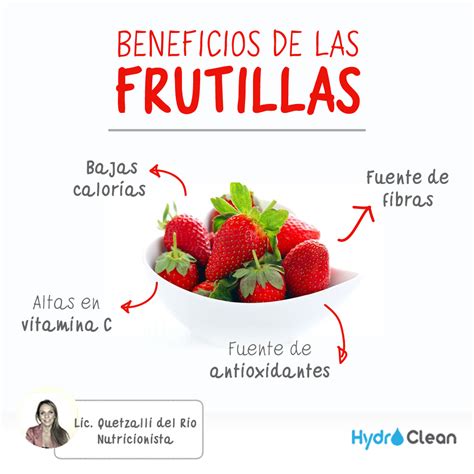 Beneficios de las frutillas
