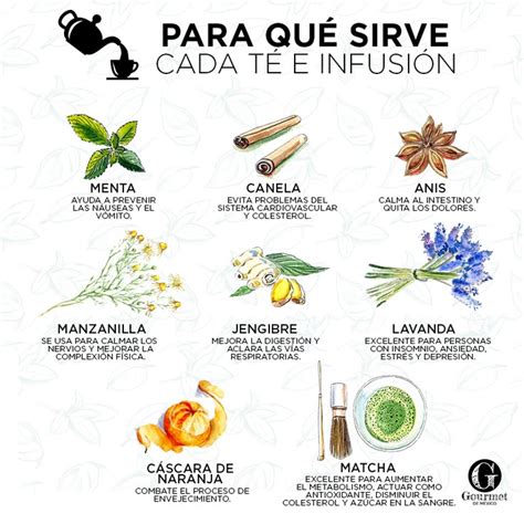 Beneficios de las infusiones