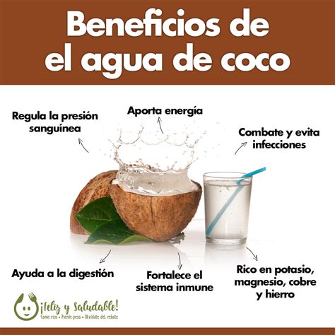 Beneficios de tomar agua de coco