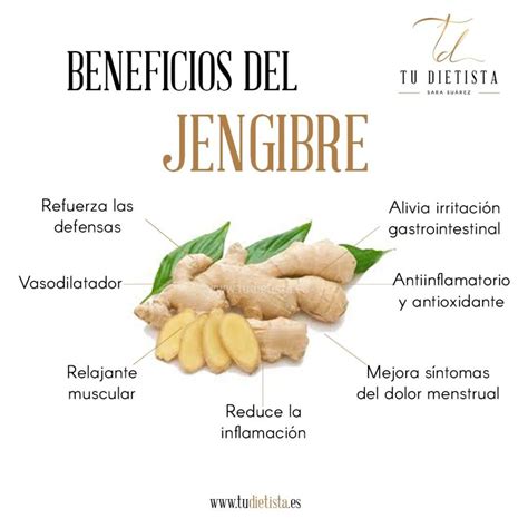 Beneficios del Jengibre