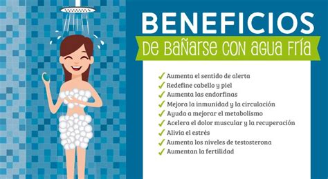 Beneficios del agua fría
