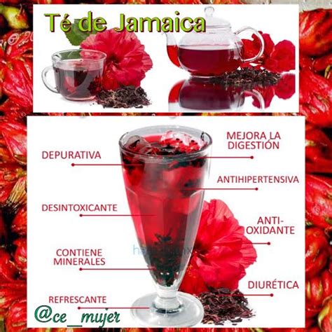 Beneficios del té de Jamaica