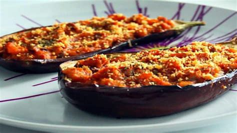 Berenjenas Rellenas Veganas al Horno