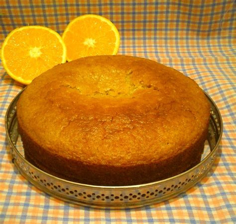 Bizcocho Vegano de Naranja