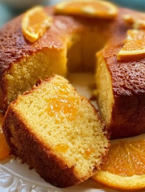 Bizcocho de Naranja Casero