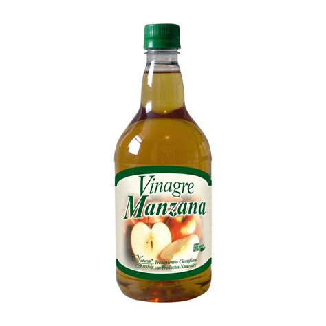 Botella de vinagre de manzana